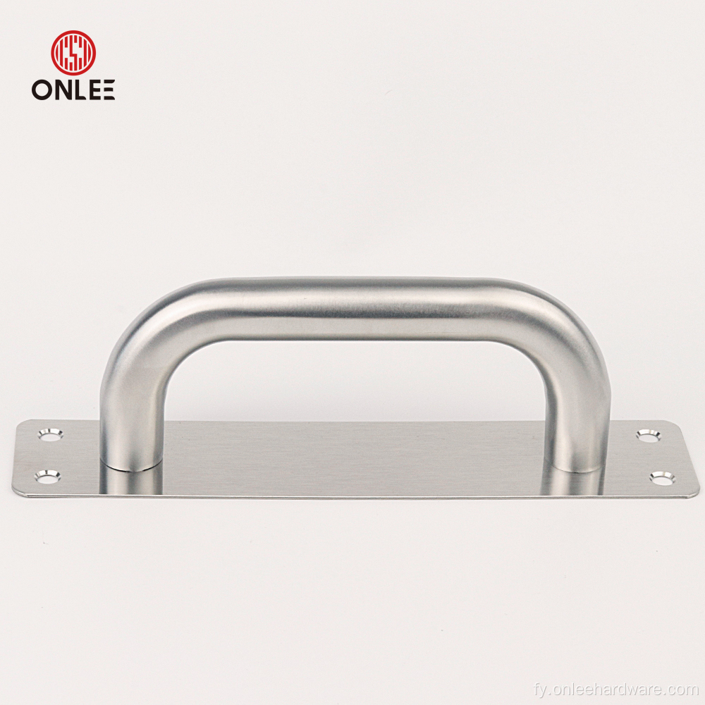Stainless Steel plaat Big Handle mei arcuate handgreep