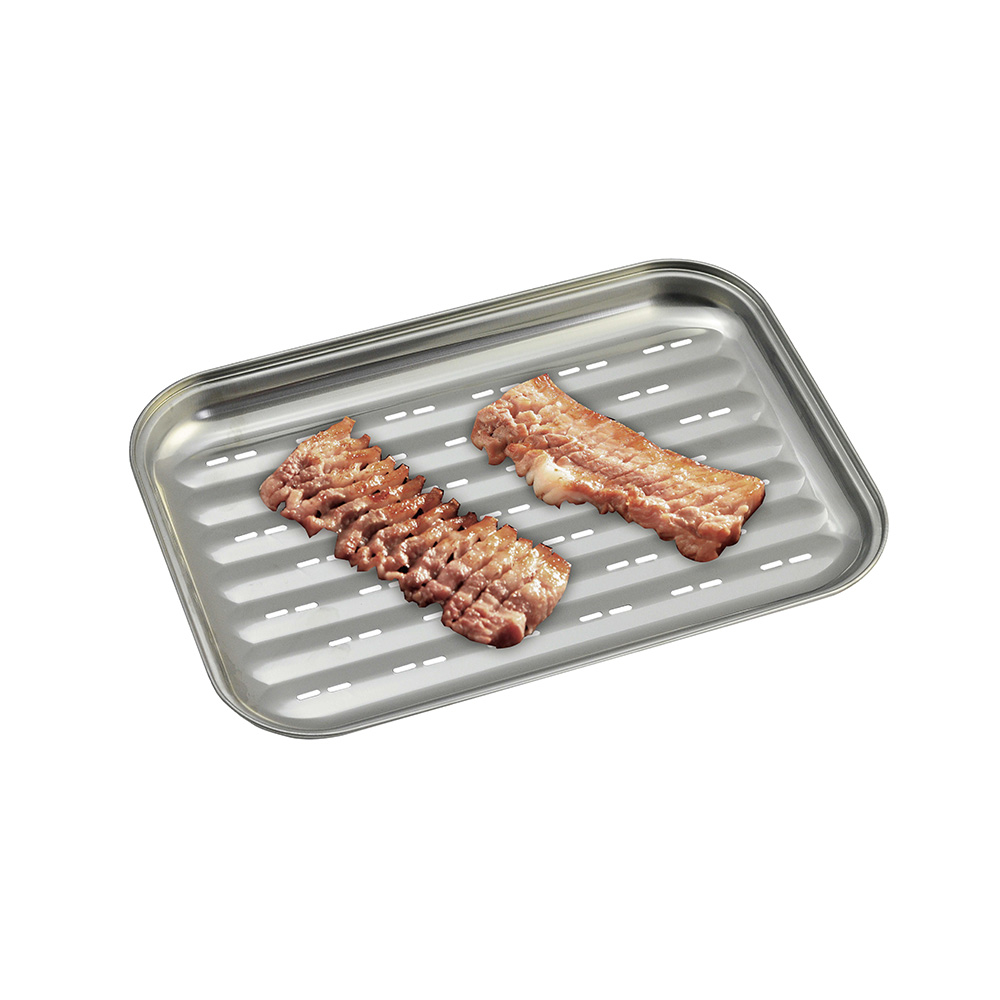 stainless steel BBQ grid pan