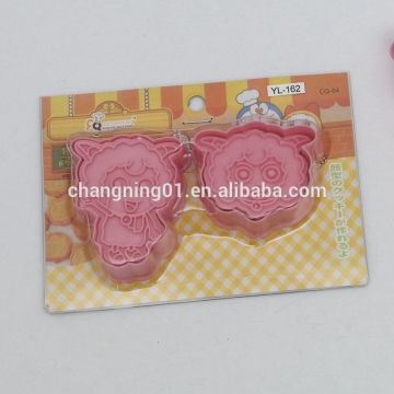 Plastic 3D sheep Carton Cookie Cutter Cake Cutter Cookie Tool