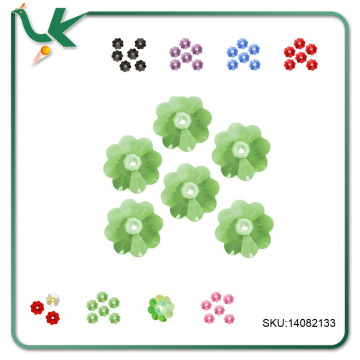 6mm Peridot Rondelle Crystal Flower Beads Margarita Bead