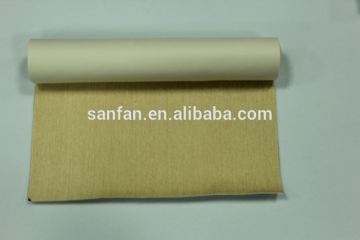 Nonwoven needle punched felt dust collection nomex/aramid filter felt