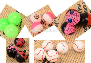 Outdoor plastic rubber elastic solid rubber ball