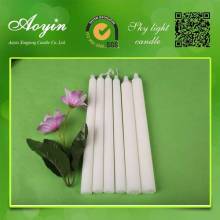 home lighting white stick candle for wholesale