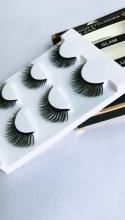 Wholesale 3D Fake eyelashes  False Eyelashes 25mm eyelashes private label