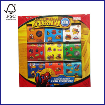 Roll Stickers In Box For Children?
