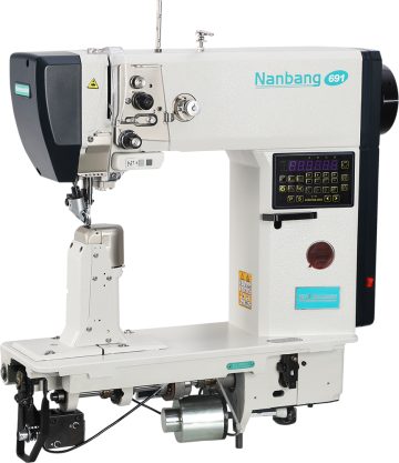 Integrated unsupported roller sewing machine