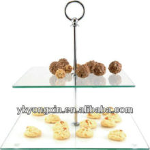 glass cake tray