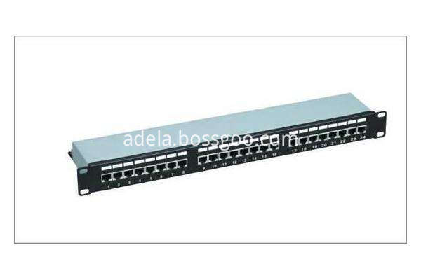 24 ports CAT6 patch panel