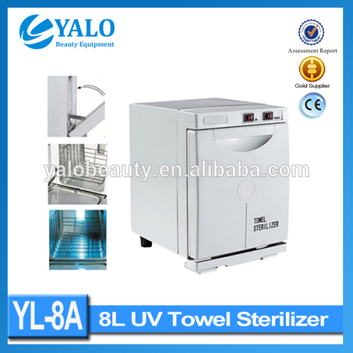 Wholesale price YL-8A hot towel UV sterilizer machine/UV towel warmer sterilizer