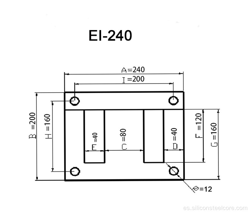 Silicon Steel EI Core