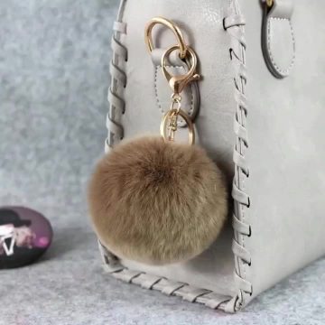 DIY 6cm 7cm 8cm 9cm10cm Winter Cute Rabbits Fur Pom Pom Ball