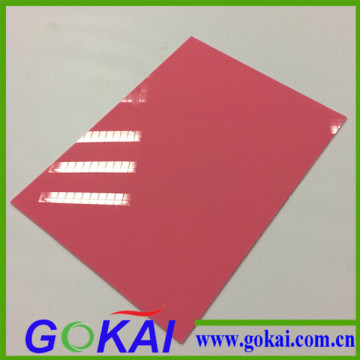 3mm 2050*3050mm Pink Color Extruded PMMA Acrylic Sheets