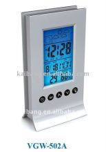 digital weather station clock