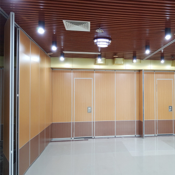 Aluminium Soundproof Room Divider Great Hall Folding Partition Wall