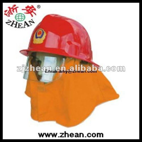 Fireman helmet, safety mask