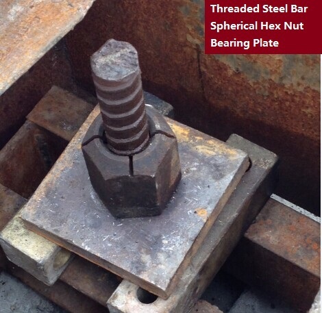 Bundled sampled higher tension PSB 830 785 anchor bolts 15mm 18mm for prestressing concrete anchoring