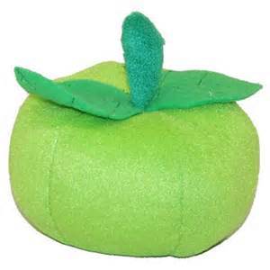 plush apple toy, apple plush toy , stuffed apple