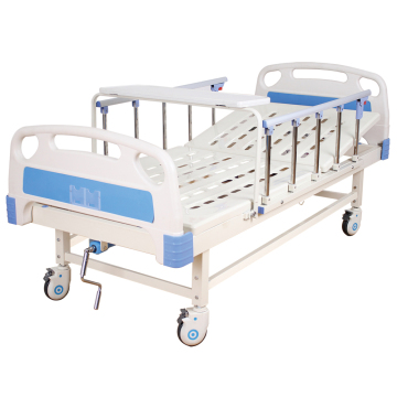 Single function manual hospital ward medical bed