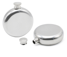 Design Your Own Personalized Wholesale Stainless Steel Round Alcohol Flask