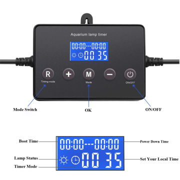 12V 24V Aquarium LED Light Timer Controller