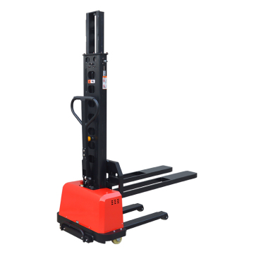 1 Ton Electric Pallet Stacker - Self-Lifting and Self-Loading Stacker Forklift New Arrivals
