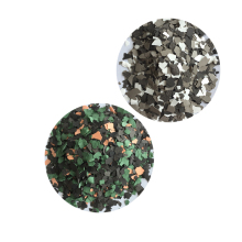 Colour vinyl chips concrete floor coating