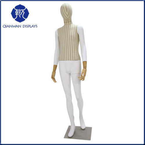 Male high gloss male suit fabric mannequin dummy