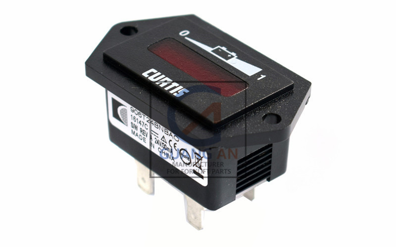 Golf Car Electric Forklift Parts 24V Curtis Digital Gauge 906T