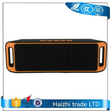 Colorful sc208 stereo speaker bluetooth tf card bluetooth speaker,music bluetooth speaker with FM