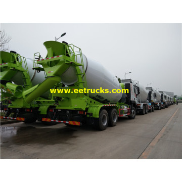 12m3 Hongyan Concrete Cement Mixer Trucks