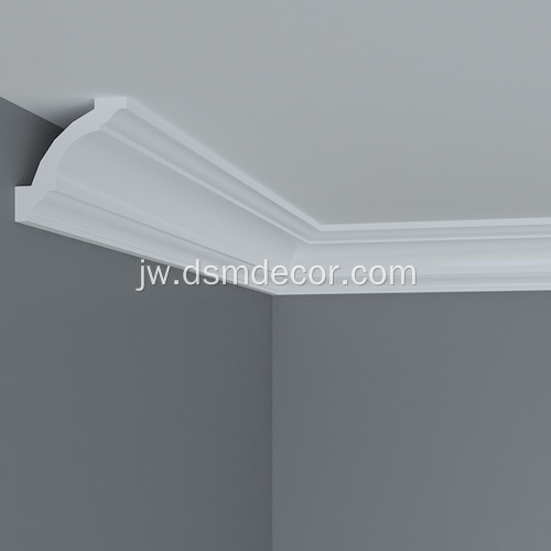 PU Coving Cornice kanggo Dekorasi Interior