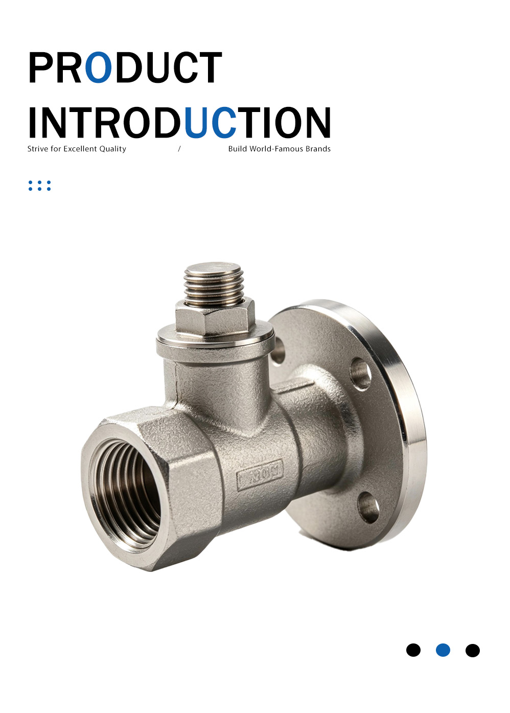 Литой корпус углового клапана из нержавеющей стали2 Stainless Steel Angle Valve Body Casting2