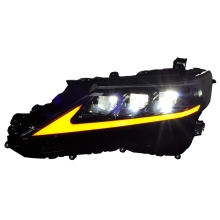 Black projector lens LED headlights for 2018 Camry XV70