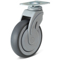 21 Σειρά TPR Flat Bottom Moving Medical Wheel