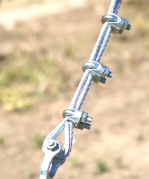 Drótkötél-bilincs alkalmazás (3) Wire Rope Clip Application (3)