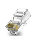 Connecteurs réseau modulaires 8P8C Cat5E Cat6 RJ45