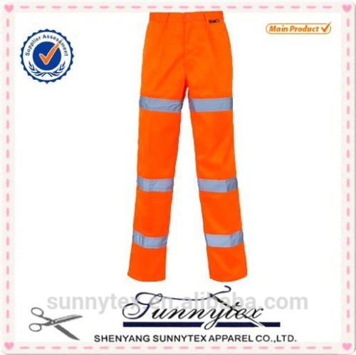 EN471 high visibility safety pants