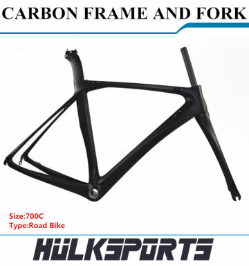 700C Racing Bike Frame Carbon Road Carbon Aero Road Frame Carbon Bike Frame 2016