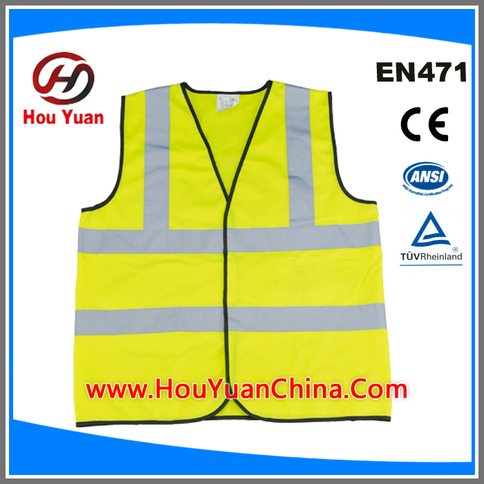 Reflective safety vest with Six high reflective tapes for adults or kids all can be do