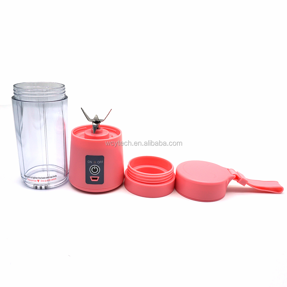 2021 Personal Size Rechargeable Juicer Mini Hand Portable USB Blender