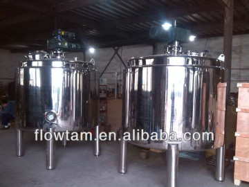 stainless steel jacketed blending vessel