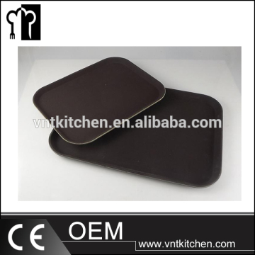 VNTP127 Square Non-slip fiberglass serving tray