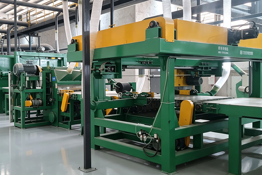 Linha de produção de lã de rocha03 Rock wool production line03