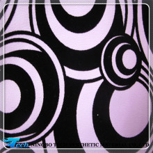 pu with flocking leather for sofa cover use, various flocking design availabel(cuero sinteticos para muebles)