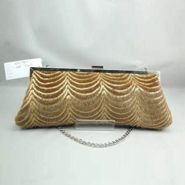 Gold Clasp Handbag (WNC9801)
