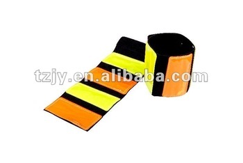 Elastic reflective slap wrap reflective armband