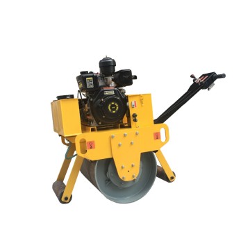 mini 430KG de peso del rodillo compactador vibratorio