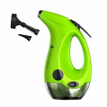 Handy steam cleaner with round sponge, no chemical required