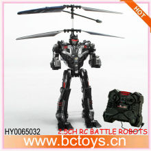 Battle robot 2.5ch rc flight man gyro sound light new kids toys for 2014 HY0065032