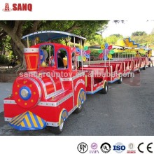 Competitive Price Theme Park Train Electric Trackless Train For Sale